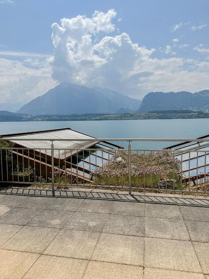 Dependance Stella Del Lago By Hotel Restaurant Bellevue Au Lac Thun Exterior foto